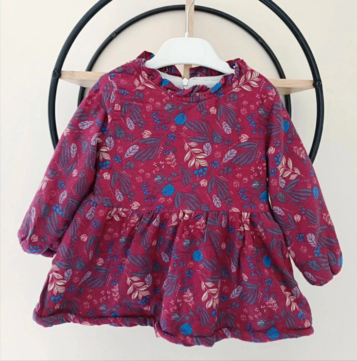 9 mois robe chaude intérieur polaire